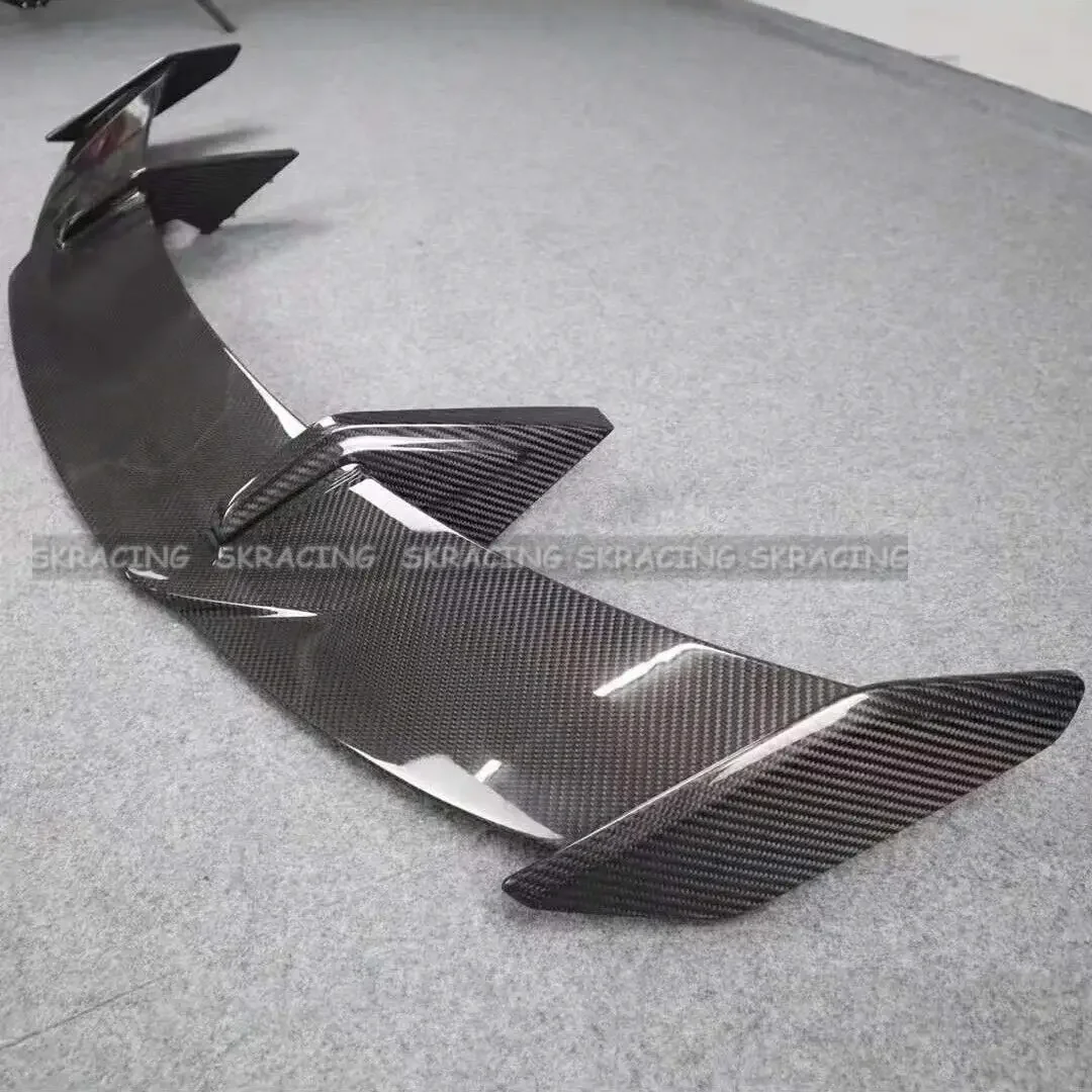 New Style Real Carbon Fiber Rear Trunk Spoiler Tail Racing Wing Lip Fits For 2003-2008 Mazda 6 Decorative Trims Accessories Kits