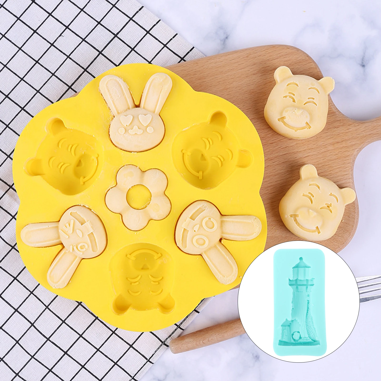 

Lighthouse Silicone Cake Mold Premium Baking Tool For Cakes Cupcakes Desserts Fondant Creative Diy Chocolate Mould Biscuits Mold