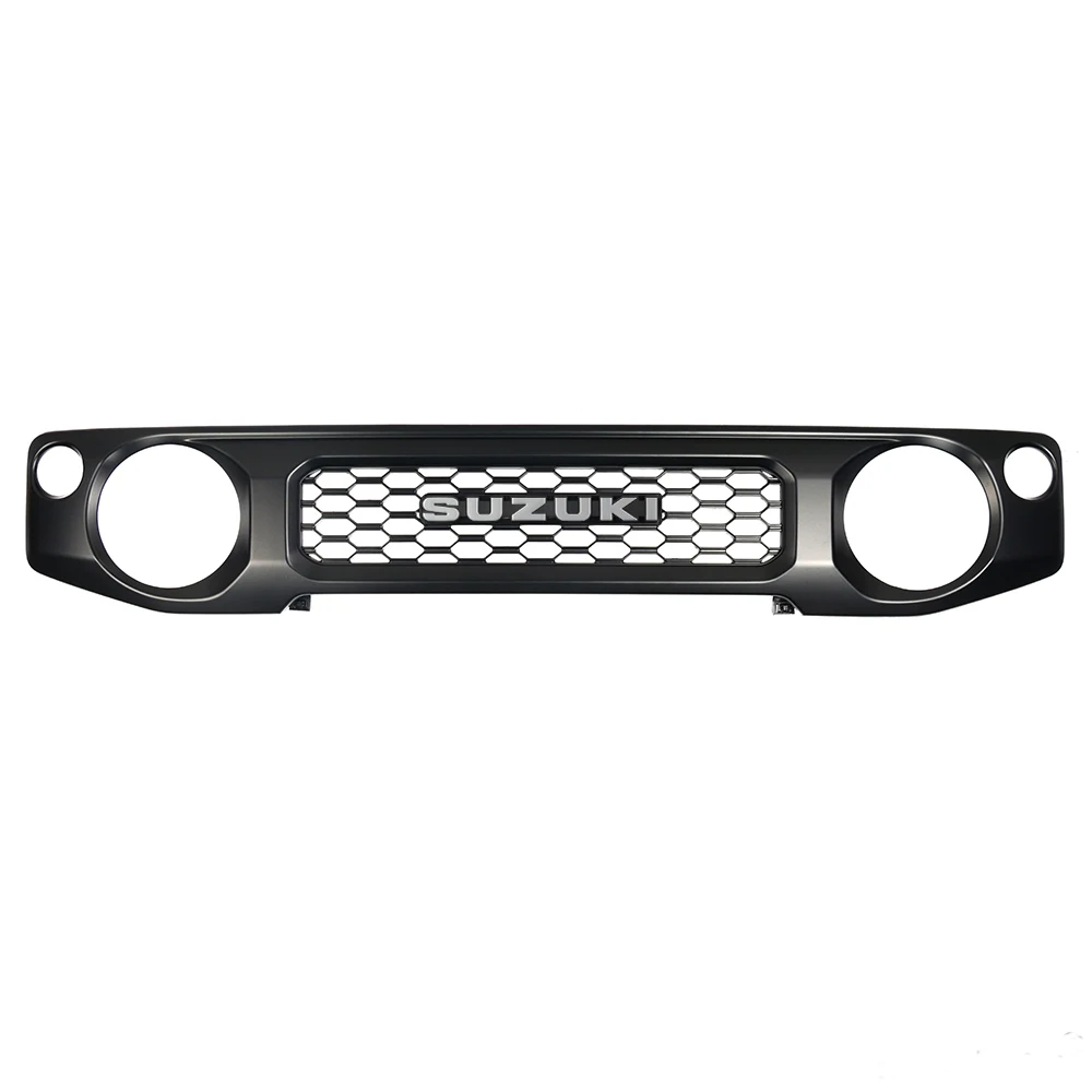 Front grille for Suzuki Jimny 2019 black grill for JB74 JB64 body kit offroad accessories  automotive parts from Maiker