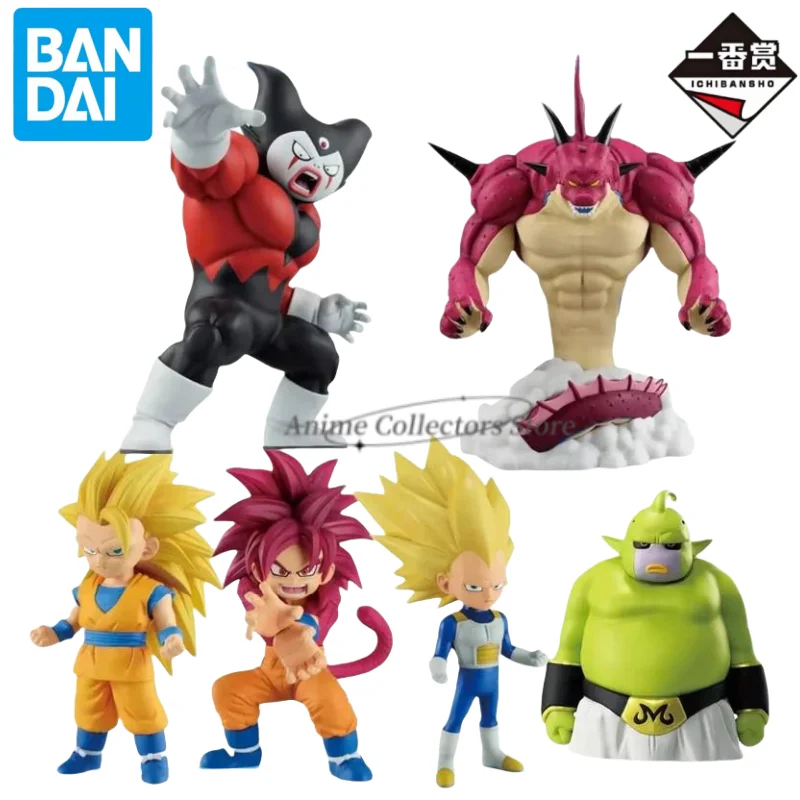 

In Stock BANDAI Original Ichiban Dragon Ball Son Goku Vegeta IV Gomā DAIMA Pvc Anime Image Character Model Collection Toys Gifts
