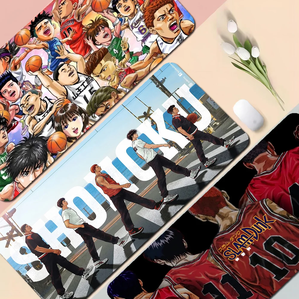 

Slam Dunk 90x40 см большой игровой коврик для мыши для ПК геймерские настольные коврики коврик для клавиатуры коврик для мыши Muismat для ПК компьютерный стол