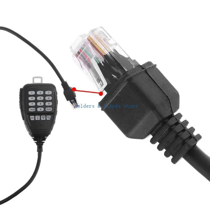 Y4UE DTMF Microphone Speaker Keypad Mic for Mini-9800 KT8900 KT-8900