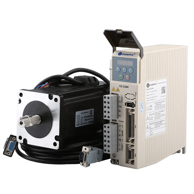 Servo Motor HBS2206 Driver +863HBM80H-1000 MotorLeadshine Original Digital Closed Loop H2-2206 Nema 34 Dc 8 Nm Stepper