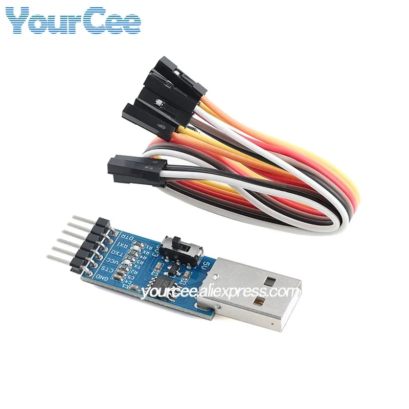 2pcs/1pc CH340K Pro Mini Downloader Module USB to TTL Serial Programmer debugger STC Downloader for Promini 3.3V/8MHz 5V/16MHz