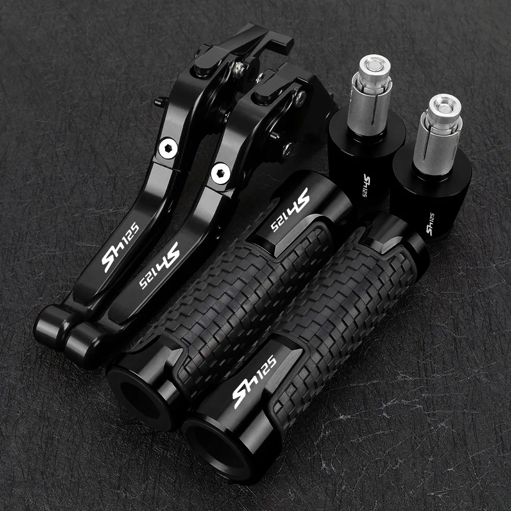 Motorcycle Accessories Brake Clutch Levers Handlebar Hand Grips Ends FOR HONDA SH125 SH 125 2013-2022 2021 2020 2019 2018 2017