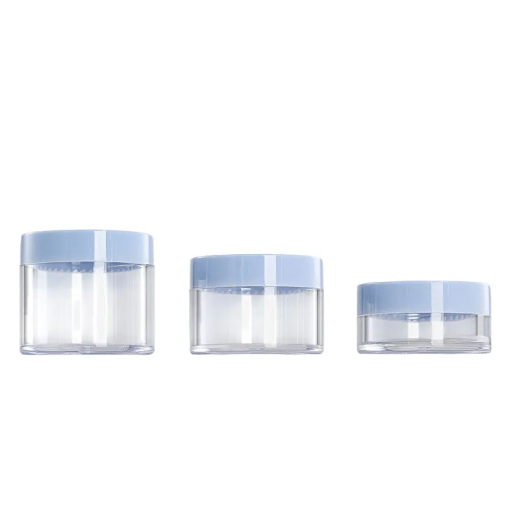 Travel Jars with Lids for Creams Lotions and Skincare Refills Compact Design for Bags Purses and Toiletry Kits