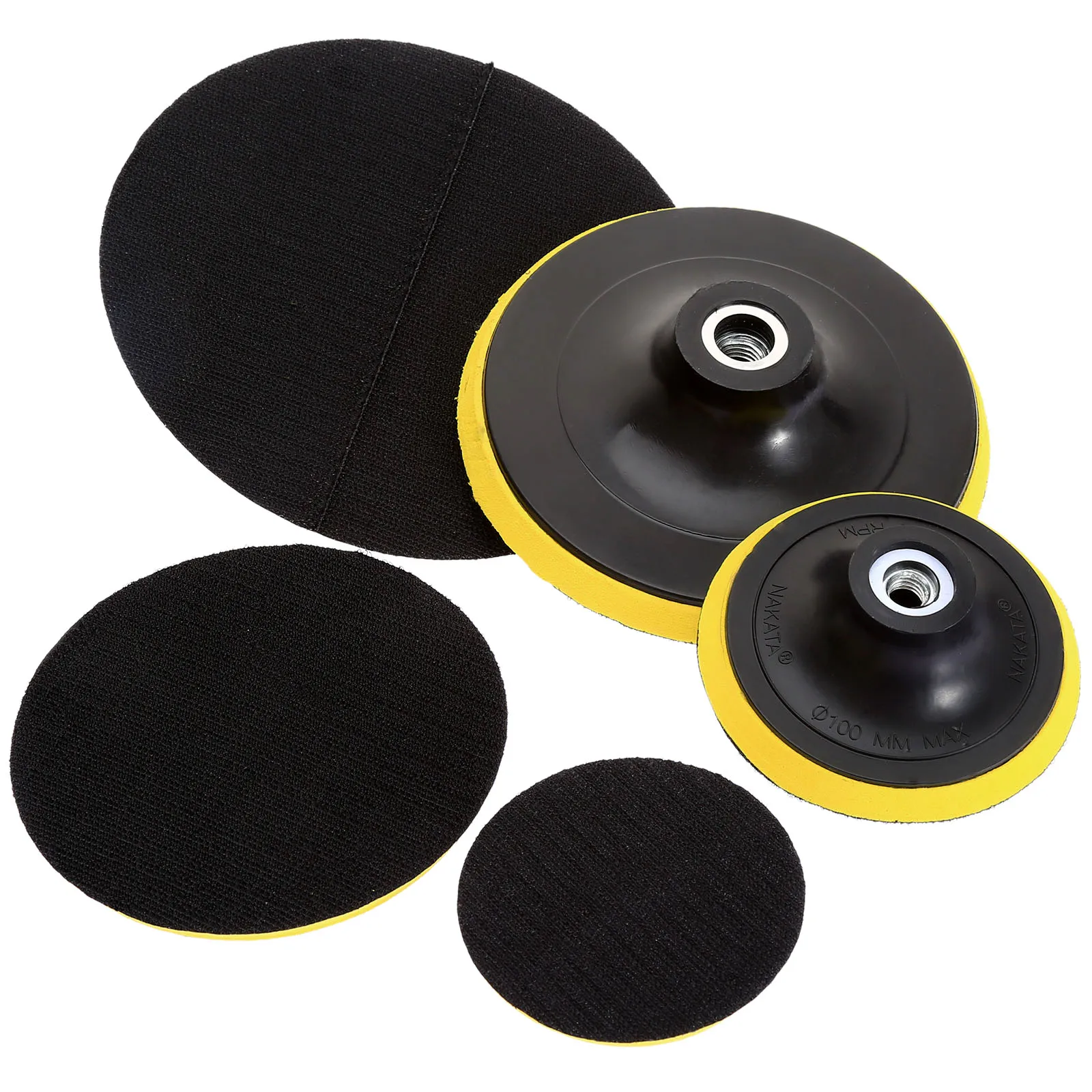 1PC Backing Buffing Polishing Pad Backer Plate Angle Grinder Wheel Sander Paper Disc Car Polishing Tools 3/4/5/6/7inch