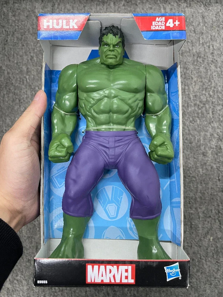 Hasbro Marvel Hulk figura Los Vengadores superhéroes figura de acción muñeca Marvel serie niño juguete para regalo E5555