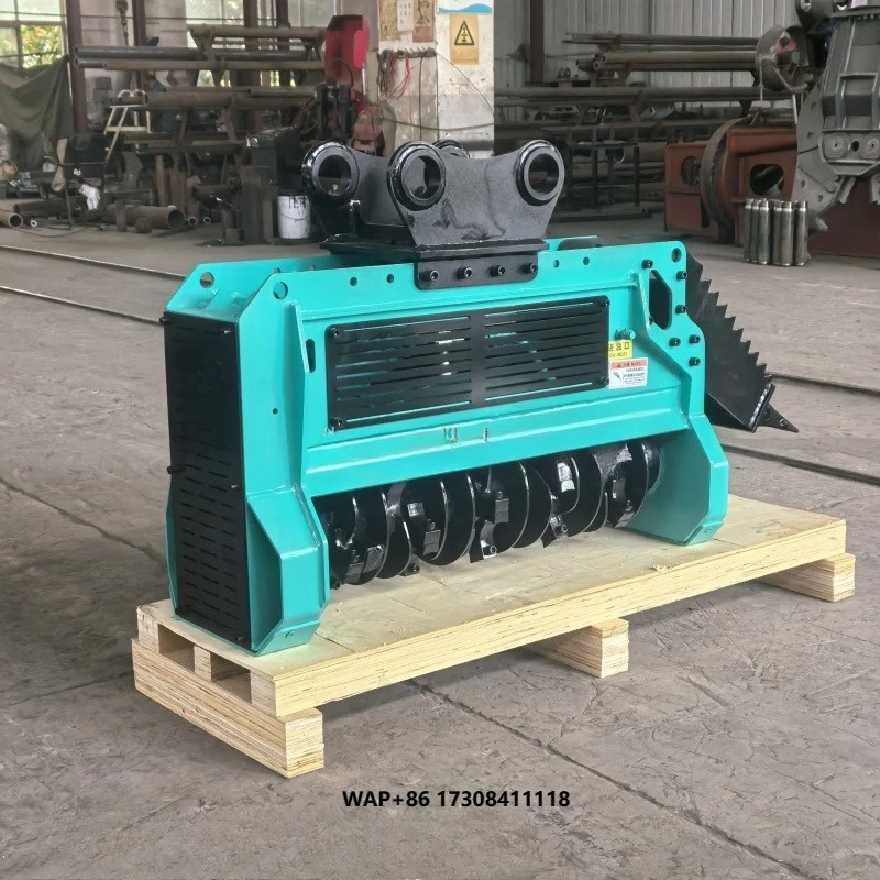 

Hydraulic Powered Excavator Flail Mower for Versatile Use Hedges Ditches Mountain Cleaning Grass Cutter