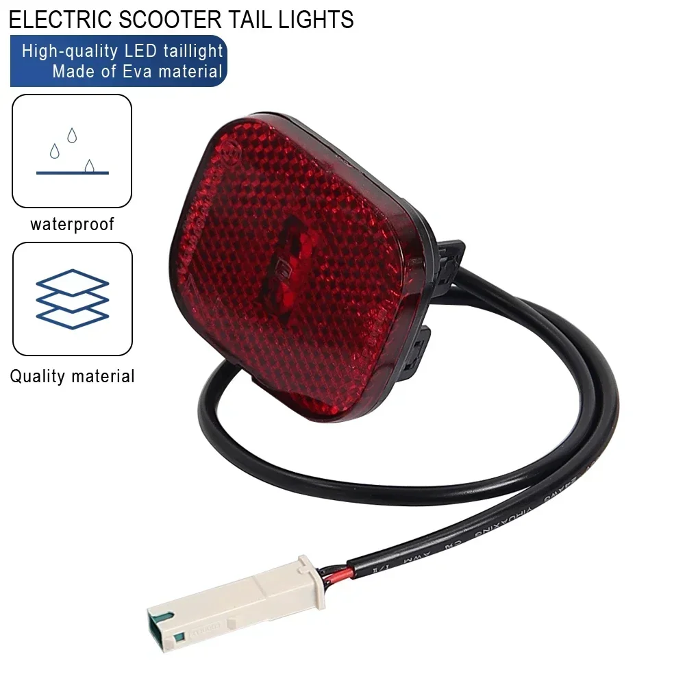 Für Segway Ninebot Max G2 Elektroroller Rücklicht Bremse LED-Lampe mit Rücklicht Batteriekabel Ersatzzubehör – Detail 2