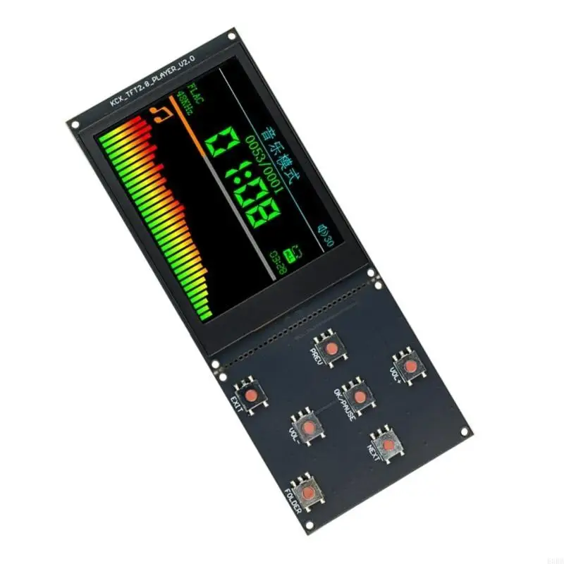 E0bb efficienti 2,8 pollici display decodificatori MP3 compatibili per progetti fai-da-te