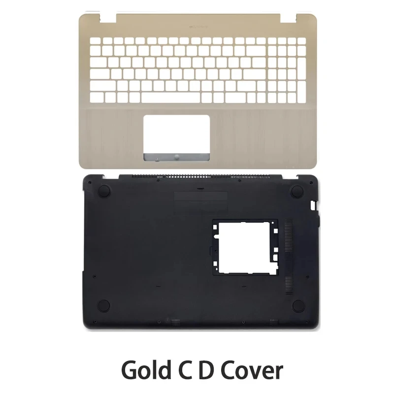 Repalce Cover For X542 X542U X542UR X542BA R542UA A580 F580 FL8000U LCD Back Cover Front Bezel Palmrest Upper Top Bottom Case