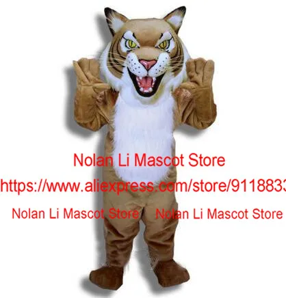 High-Quality EVA Material Helmet Tiger Mascot Costume Role-Playing Movie Props Cartoon Suit Performance Walking 412