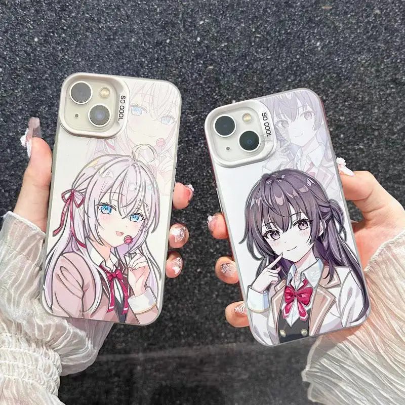 Schattige Anime Meisje Alya Case Voor Samsung Galaxy A06 A15 A35 A55 A54 A52 A52 A24 A14 A32 Note 20 S24 S23 Plus Ultra S20fe Cover