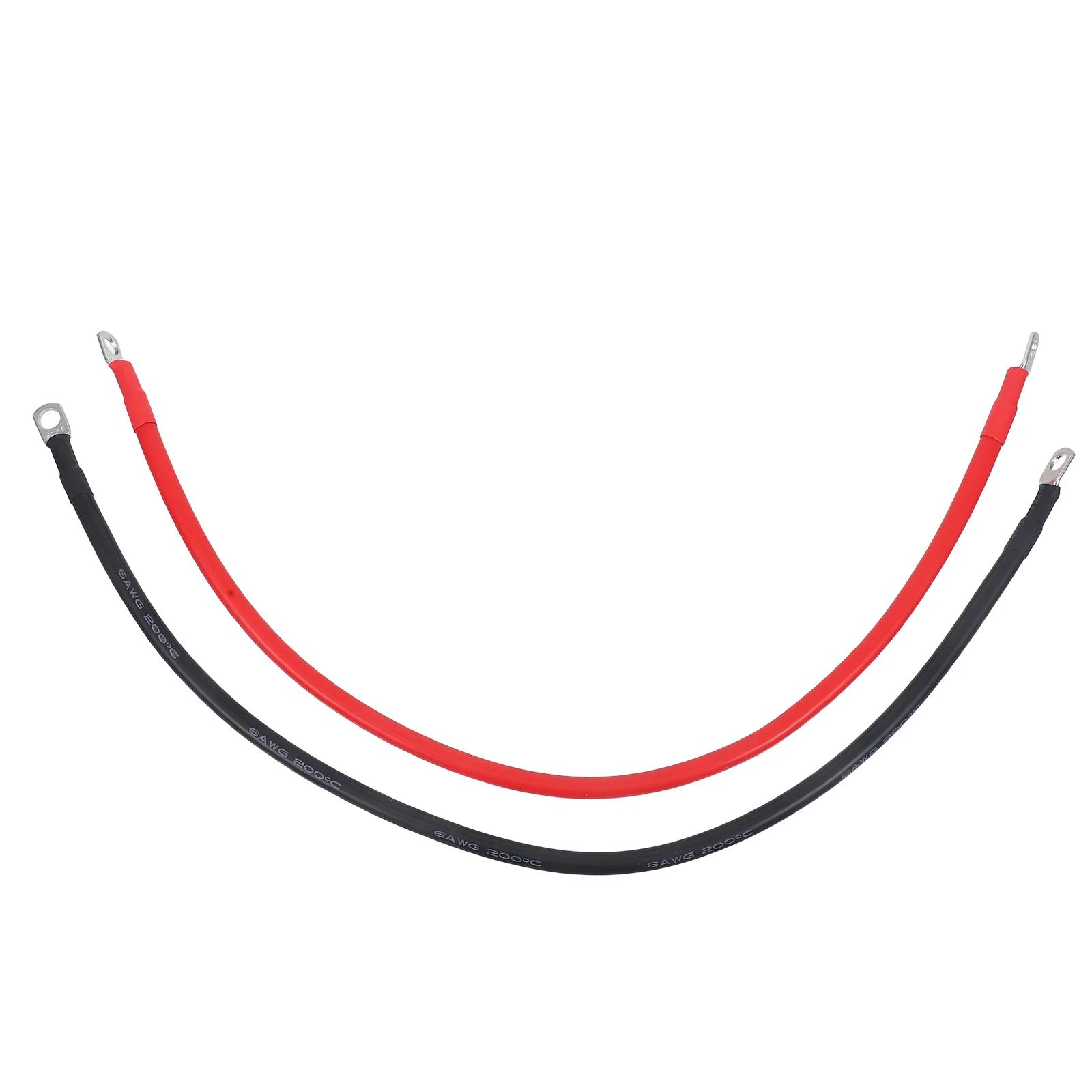 

2Pcs Pure Copper Cable Heavy Duty Quick Connect Terminal Lead for Car Truck Rv Boat Solar Power Inverter