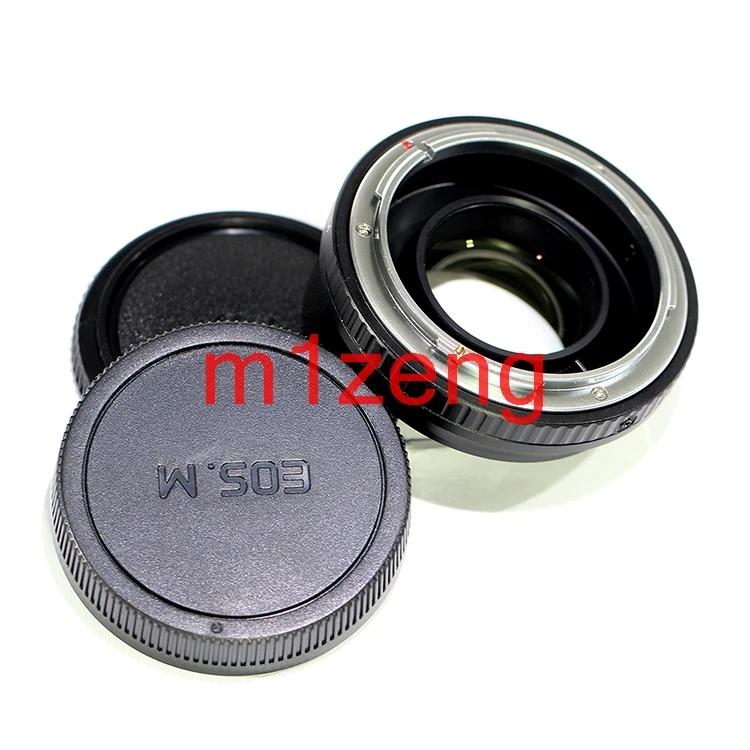 FD-EOSM Focal Reducer Speed Booster adapter ring for canon fd fl lens to canon EF-M EOSM/M2/M3/m5/M6/M10/m50/m100 camera