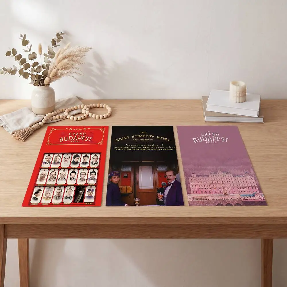 The Grand Budapest Hotel Self-adhesive Art Poster Self-adhesive Art Waterproof Paper Sticker Coffee House Bar Room Wall Decor