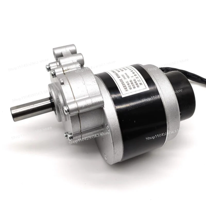 ​​24V DC Gear Motor with Electromagnetic Brake - 250W 75/120RPM Low Speed Brushed Motor for Wheelchair Applications​​