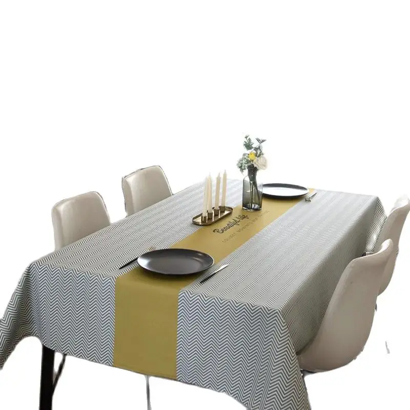 Nordic Simplicity Printing Rectangular Tablecloths For Table Party Decoration Dining Tables Cover Manteles