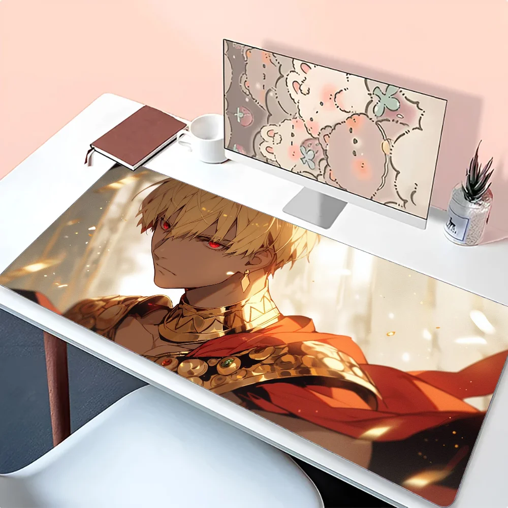 Gilgamesh Fate Grand Order Game Mousepad Mouse Mat Desk Mat With Pad Gaming Accessories Prime Gaming XXL