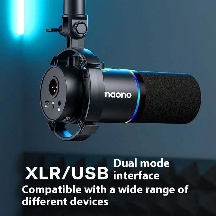 Maono Shanke PD200X Dynamic Coil Microphone USB Plug for Computer Desktop Recording Voice Anchor Live Streaming and Teaching