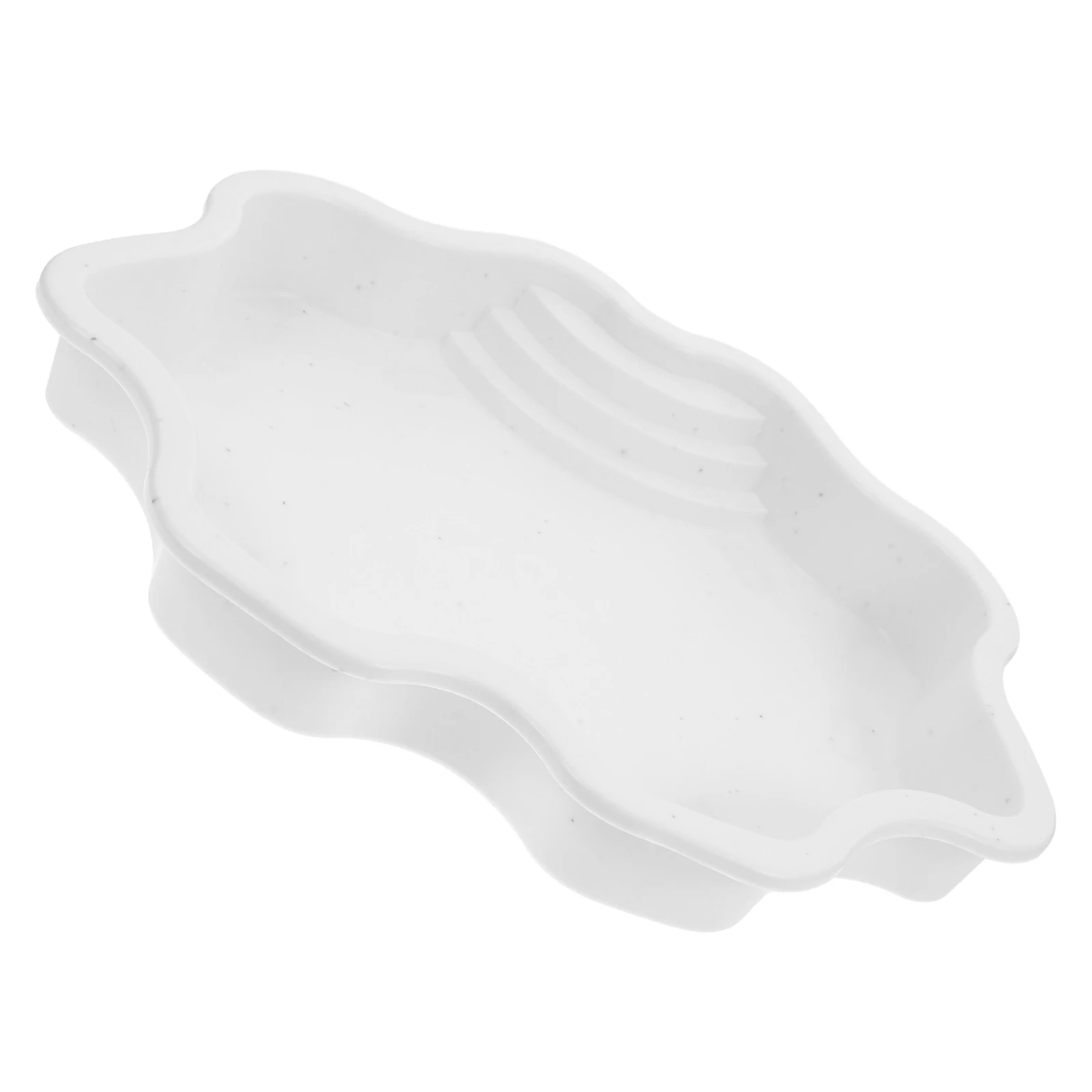 

Large Turtle Bathing Pool ABS Reptile Water Bowl Reptile Bath Tub Food Dish Smooth Edges Non Slip Dish