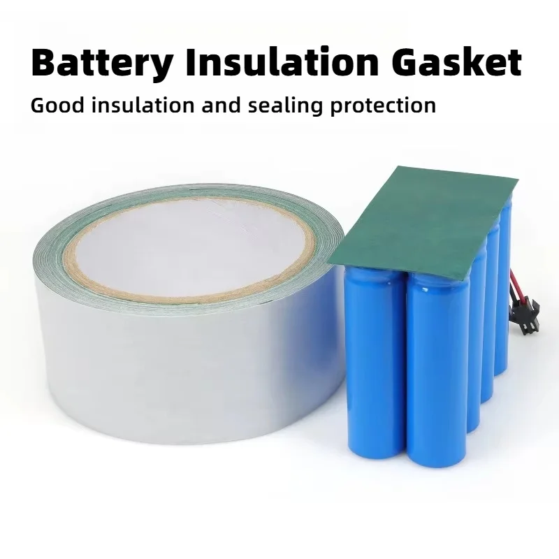 18650 21700 32650 Barley Paper Insulation Gasket Li-ion Cell Insulating Patch Adhesive Glue Fishing Tape Insulated Isolator Pads