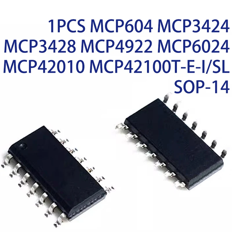 1Pcs Mcp604 Mcp3424…