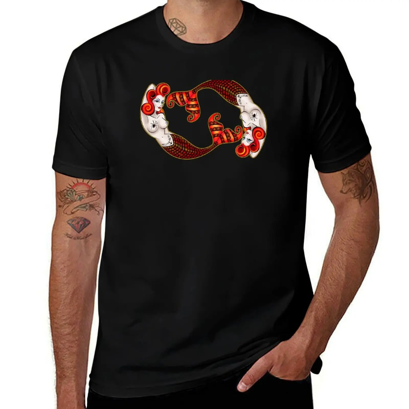 Dangerous creatures T-Shirt All Match Basic Short Sleeve Top