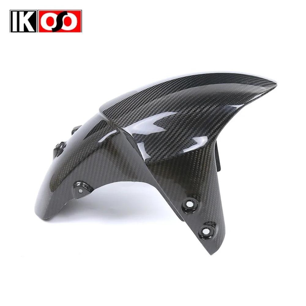 For Yamaha MT09 FZ09 2020 2021 2022 2023 2024 100% Full Dry 3K Carbon Fiber Front Mudguard Fairing Motorcycle Modification Parts