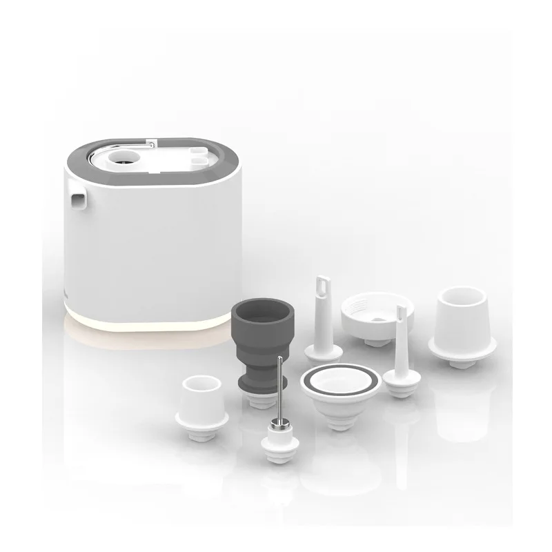 For Low-light Conditions Black Portable Inflator Pump Electric Air Mattress Pump Inflation And Deflation Modes
