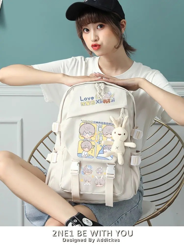 Love And Deep Space Anime Merchandise Backpack Cute Two-Dimensional Xinghui Qi Yu Li Shen Anime