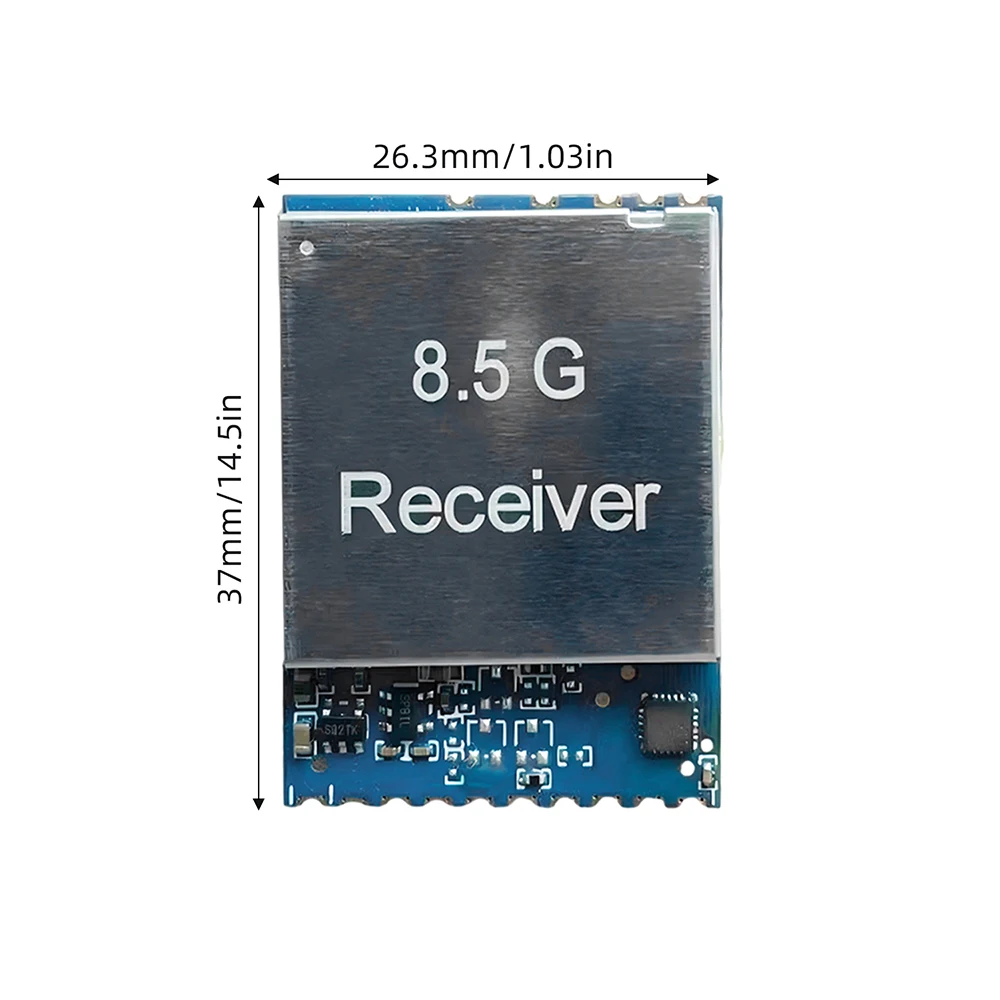 RX8500PRO SPI Drahtloses FPV-Empfängermodul 8.5G Hochempfindliche Analoge Videoübertragung 6110-8490MHz für Drohnenrennen – Detail 5