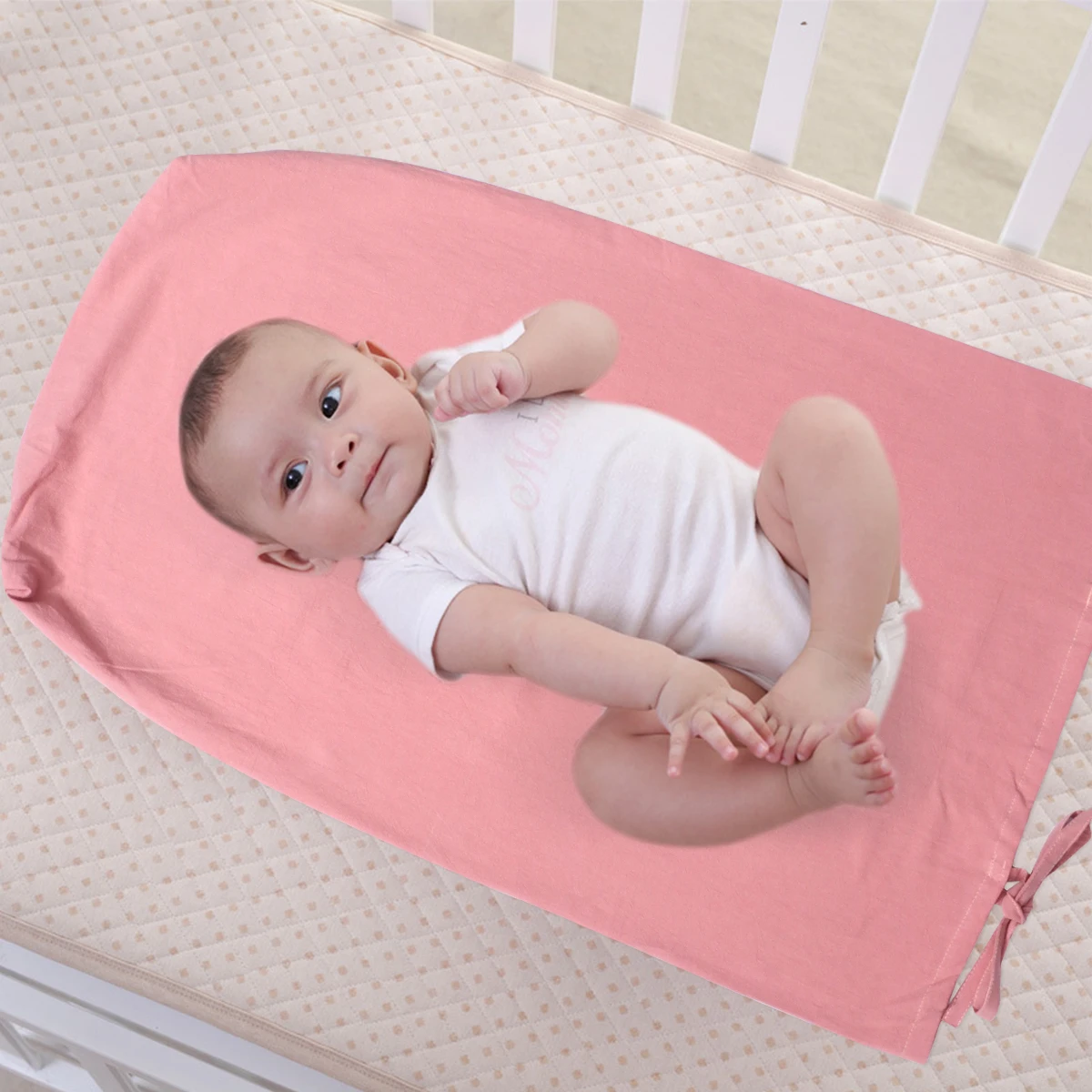 

1pc Baby Diaper Changing Mat Reusable Cotton Cover Soft Waterproof Pad For Nursery Newborn Gift Pink 11*17Inch