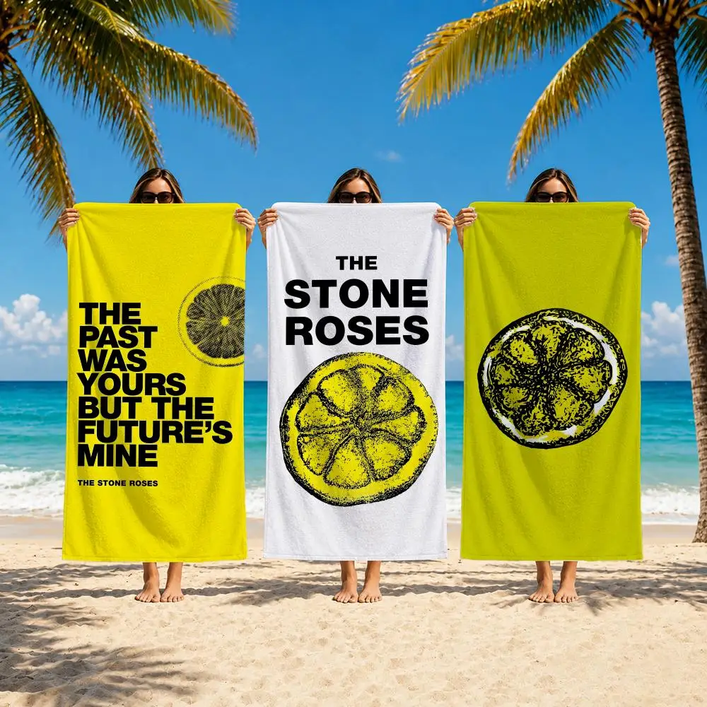 Band The Stone Roses Towel Towel Soft Pool Gift For Travel Gym Shower Camping Quick Dry Sports Large Beach Towels