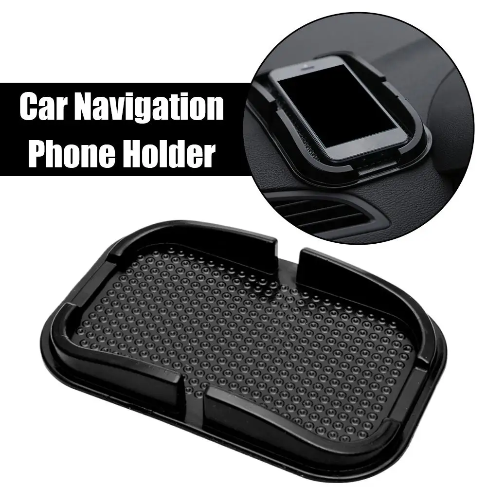 Silicone Car Mobile Phone Holder Car Dashboard Phone Stand Horizontal And Vertical Universal For All Smartphones & Tablets E9X1