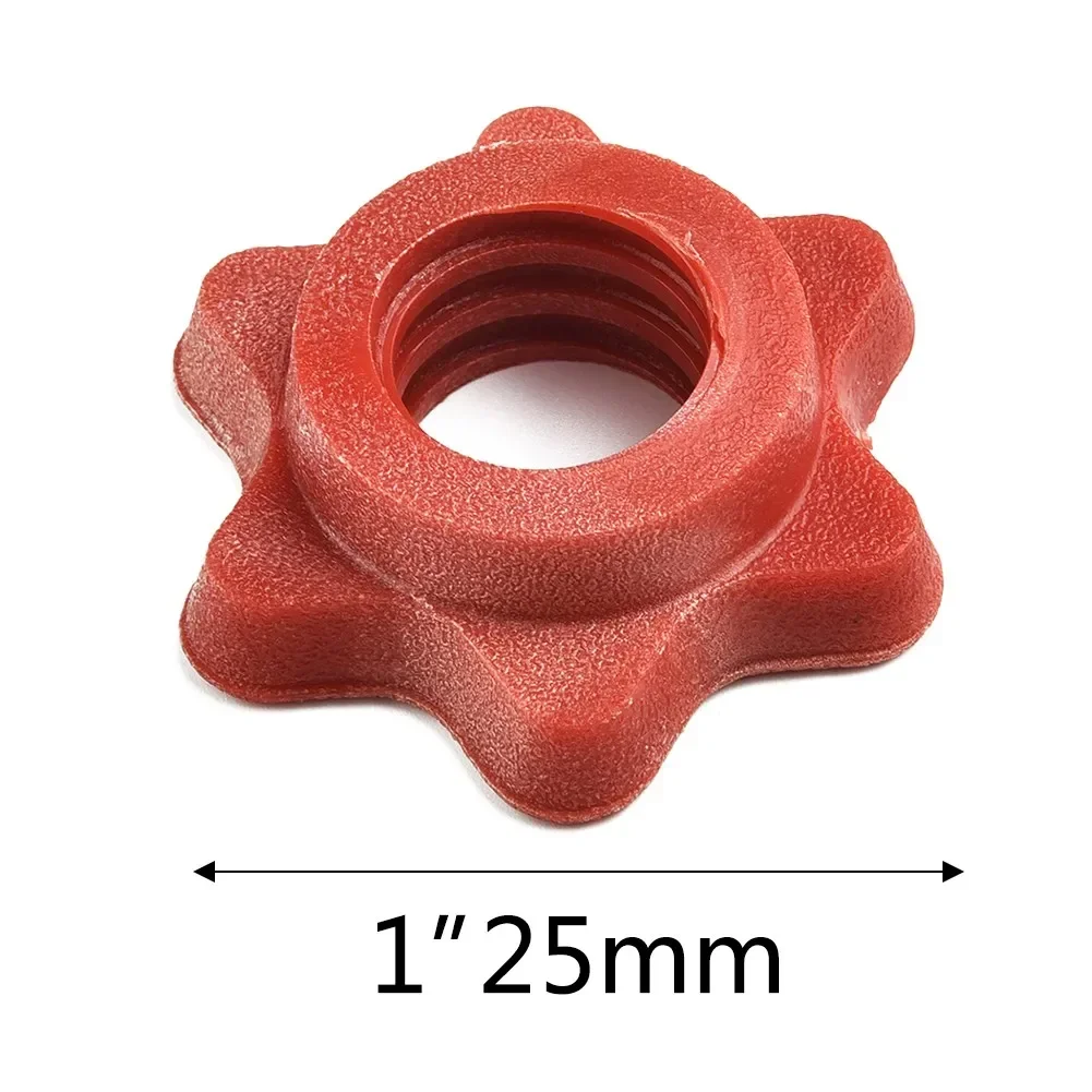2pcs Safety Locks Dumbbell Nut Weight Check Nuts Barbell Bar Clips Spin Lock Screw Dumbbell Spinlock Collars Fitness Parts