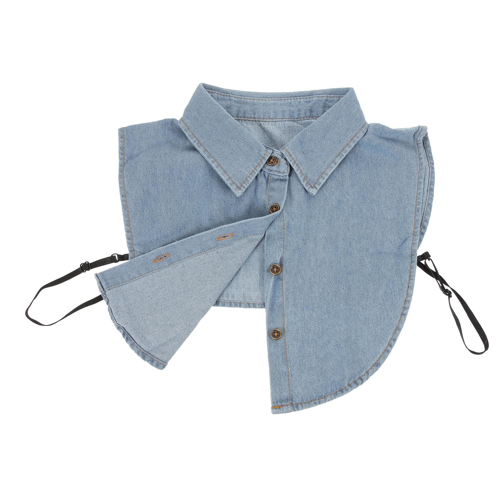 

Stylish Detachable Fake Women Shirt Blouse False Collar Elegant Soft Comfortable Party Dating Gift Cotton Vest Short Collar For