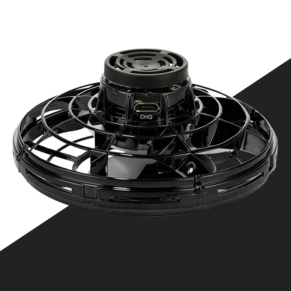 Helicopter Spinner Toy 360° Rotating Flying Fingertip Spinners 100mAh with LED Lights for Adult Kids Decompression Toy