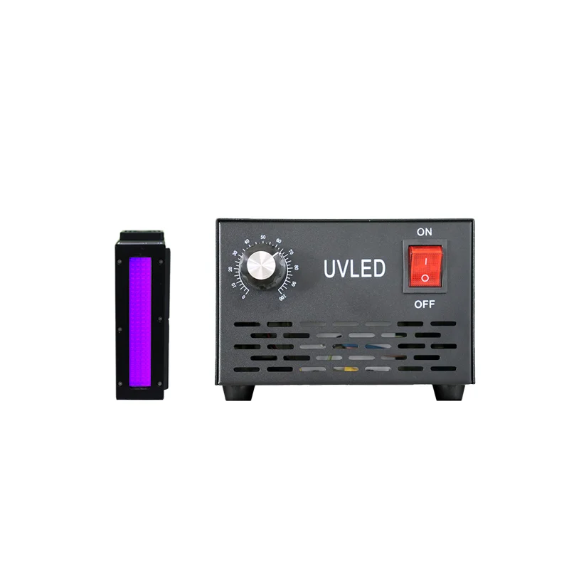 

High Power 400W 395nm UV LED Curing Lamp For Office Use AC Powered Air-Cooled Compatible With G5/G6/TX800/XP600 Printers