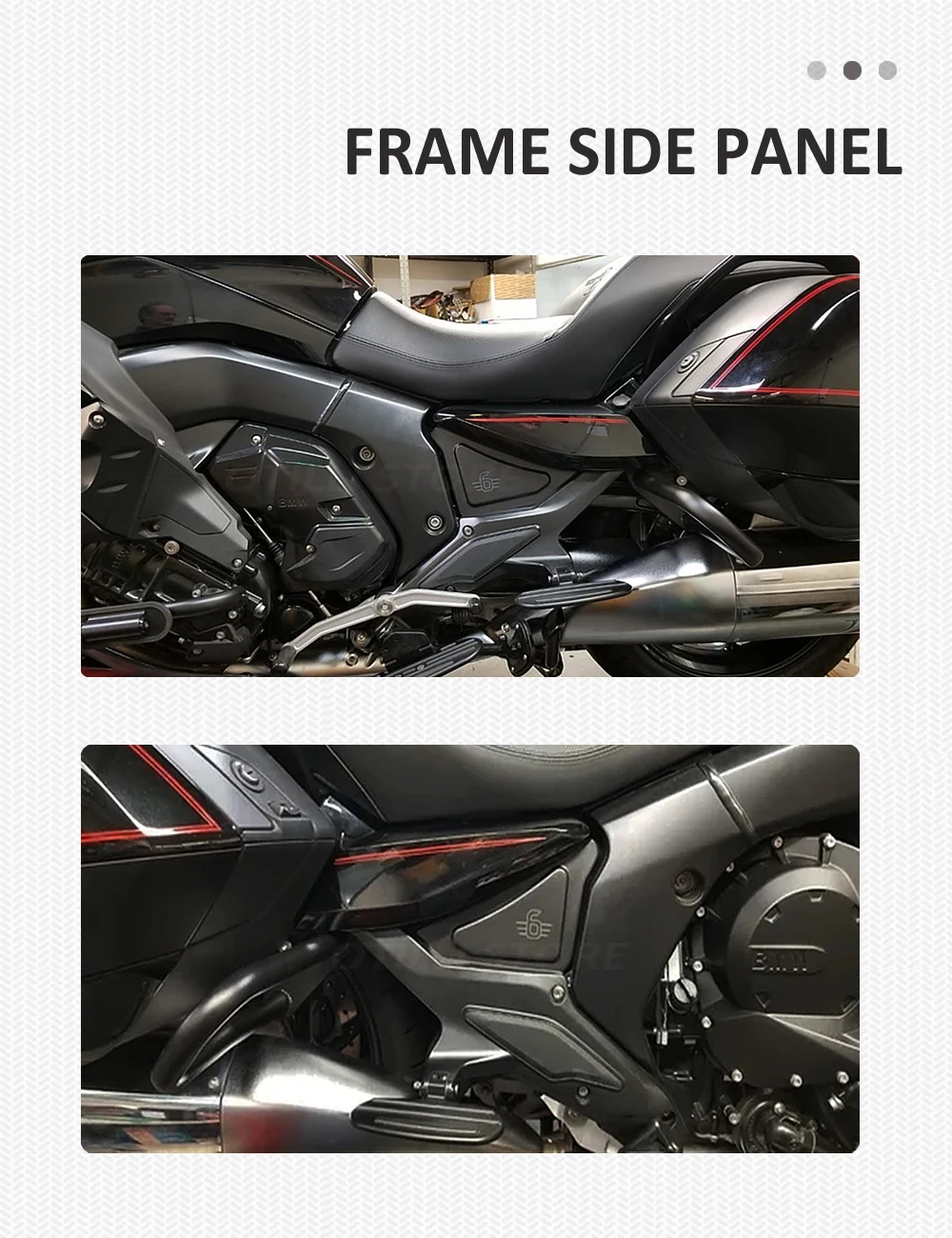 For BMW K1600B K1600GA K1600 K 1600 B GA Grand America 2018 -UP Motorcycle Frame Side Panels Cover Fairing Cowl Plates Tank Trim