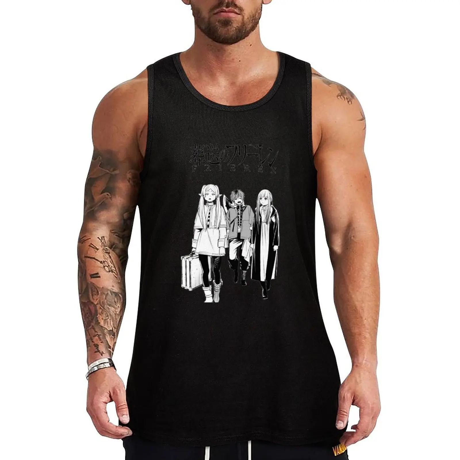 Sousou no Frieren Tank Top Sweat Resistant Tank Top Moisture Wicking Gym Wear