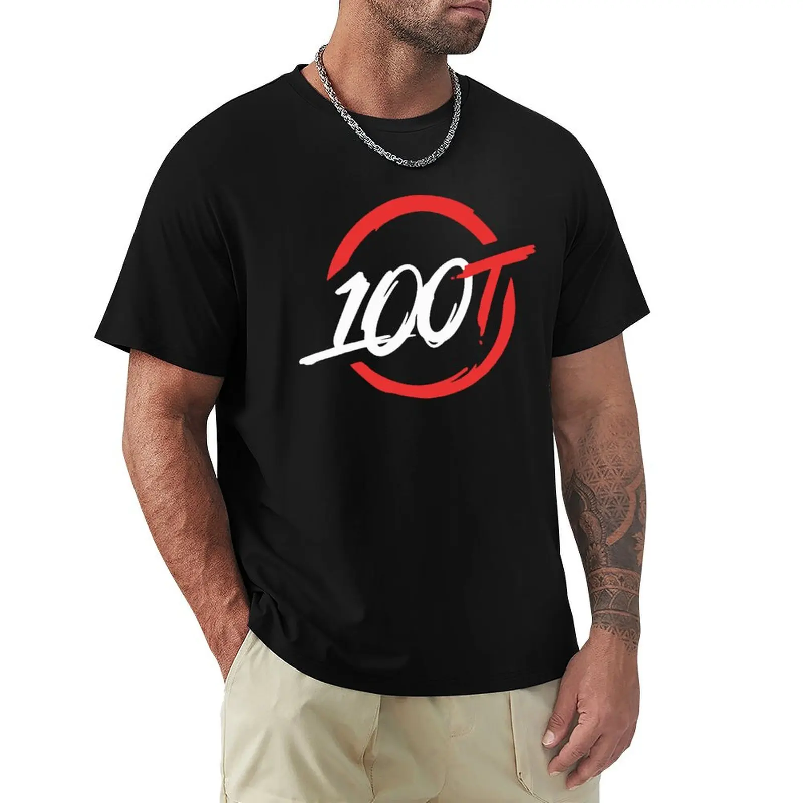 

100 Thieves T-Shirt plus sizes customs sports fans customs design your own mens graphic t-shirts pack