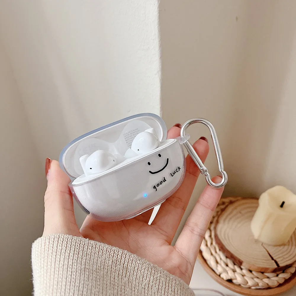 لطيف زهرة رائد فضاء حالة سماعة واقية ل شاومي براد 3 ، لينة غطاء صندوق الشحن شفافة ، TWS براعم 3