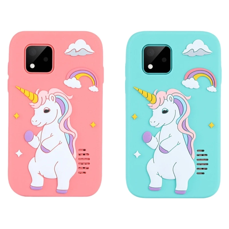 

Interactive Screentouch Digital Camera Phone Toy USB Rechargeable Encourages Toddler Creativity Activity 15UB