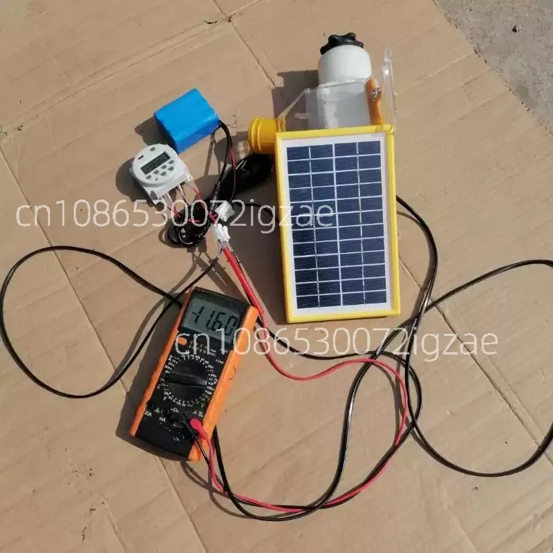 Solar-powered Fully Automatic Feeder Timed and Quantitative Feeding for Chicken Raising