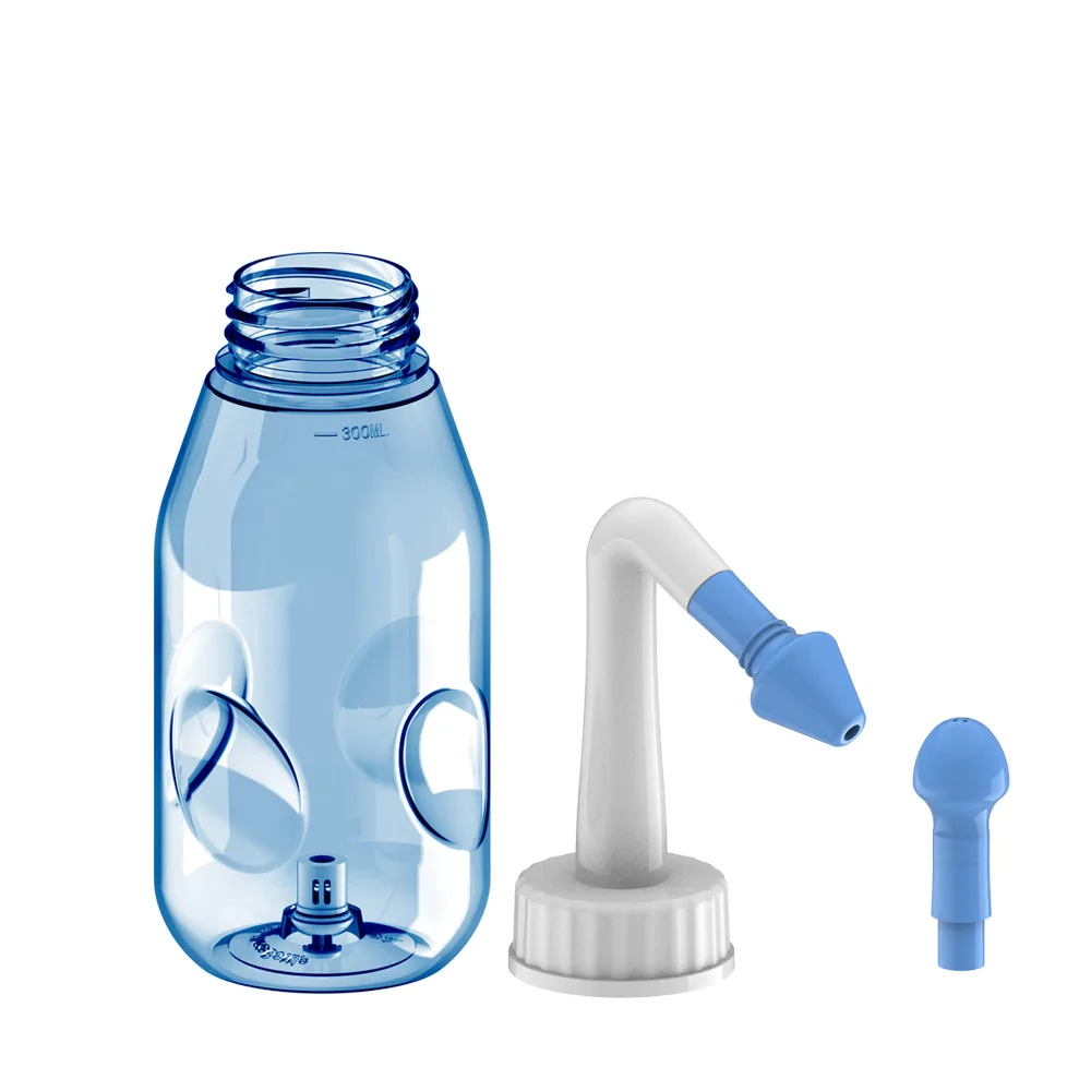 Waterpulse 300A Nose Wash Bottle  Nasal Rinse Cleaner irrigator Rhinitis sinusitis treatment Adults Children Net Neti Pots