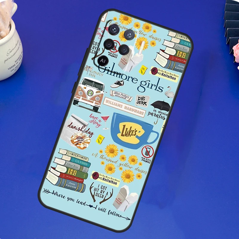 Gilmore Girls Collage Case For OPPO A17 A57 A77 A78 A15 A16 A52 A72 A76 A96 A74 A94 A5 A9 A31 A93 A54S A53S A57S