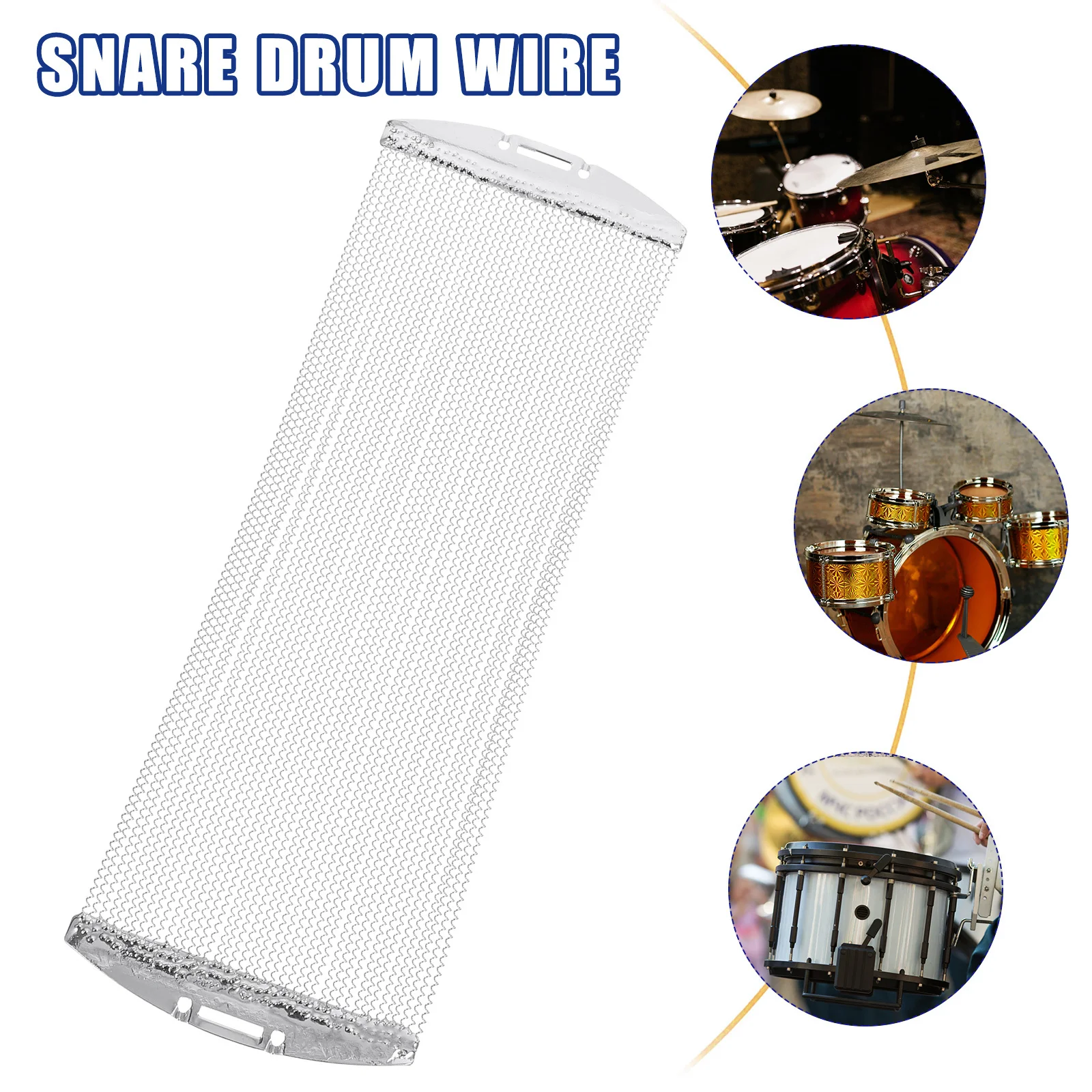 

Snare Drum Spare Parts for Metal Belt Accessories Steel Wire Strinh Sand