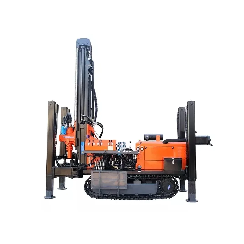 180m 200m Water Drilling Machinery Pneumatic Portable Hydraulic Water Well Drilling Rigs Borehole Drilling Rig Price